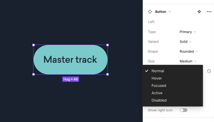 Maestro component Figma library